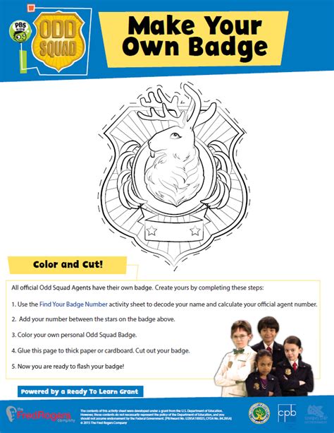 odd squad coloring pages|Make Your Own Badge .